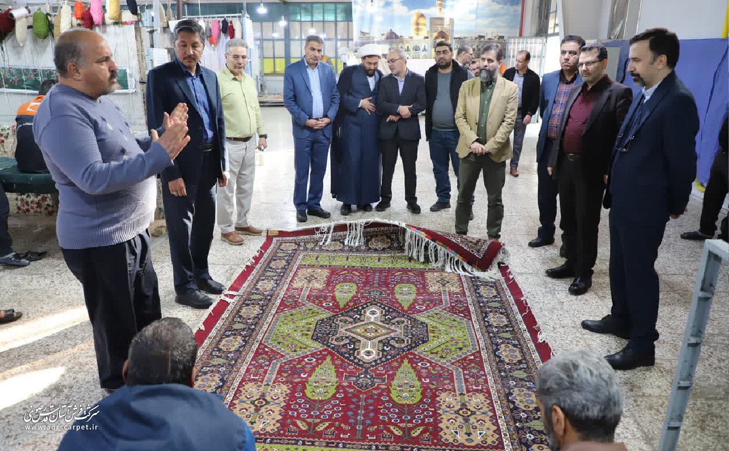 کمک به اشتغال زندانیان با بافت فرش