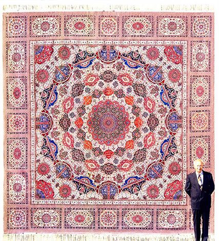 خالق فرش معروف سازمان ملل درگذشت