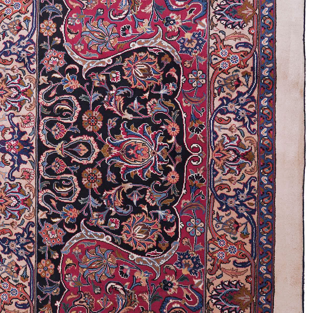 فرش دستباف متبرک چله پنبه اندازه 6×6 متر