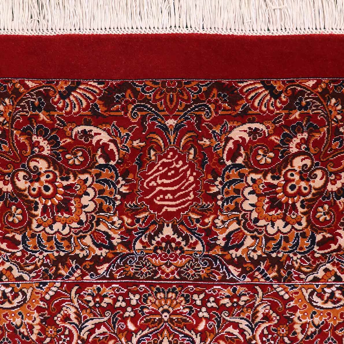 فرش دستباف نو چله ابریشم اندازه 3×2 متر