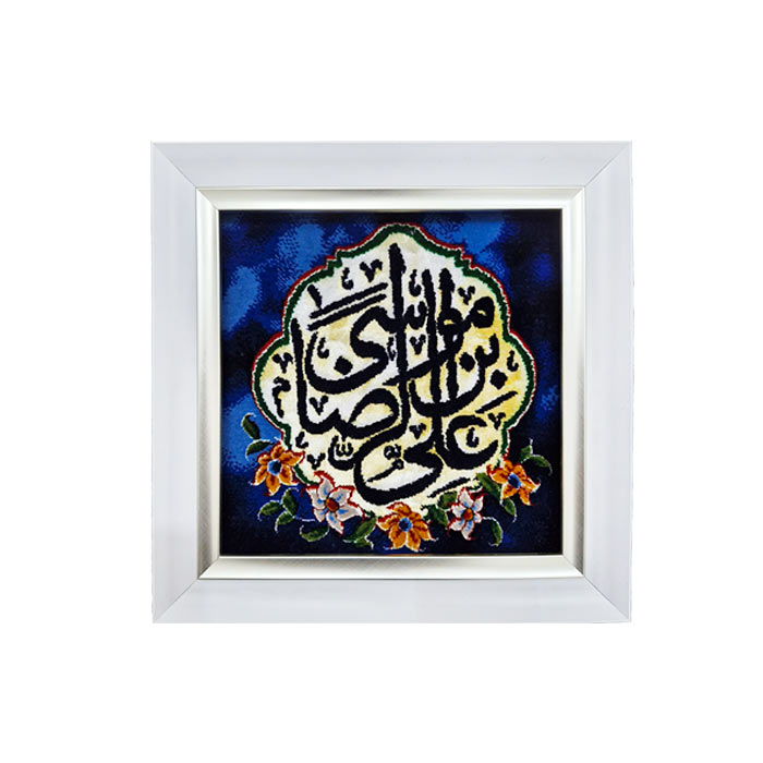تابلو فرش چله ابریشم